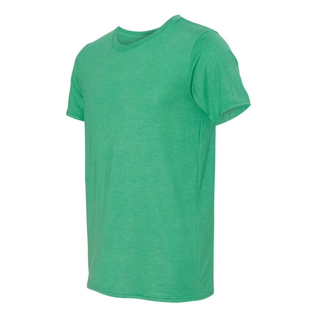 6750 Gildan Softstyle® Triblend T-Shirt Heather Green – Detail