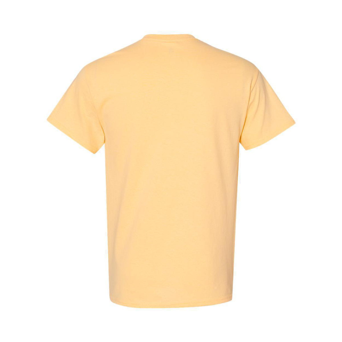 5000 Gildan Heavy Cotton™ T-Shirt Yellow Haze – Detail Basics