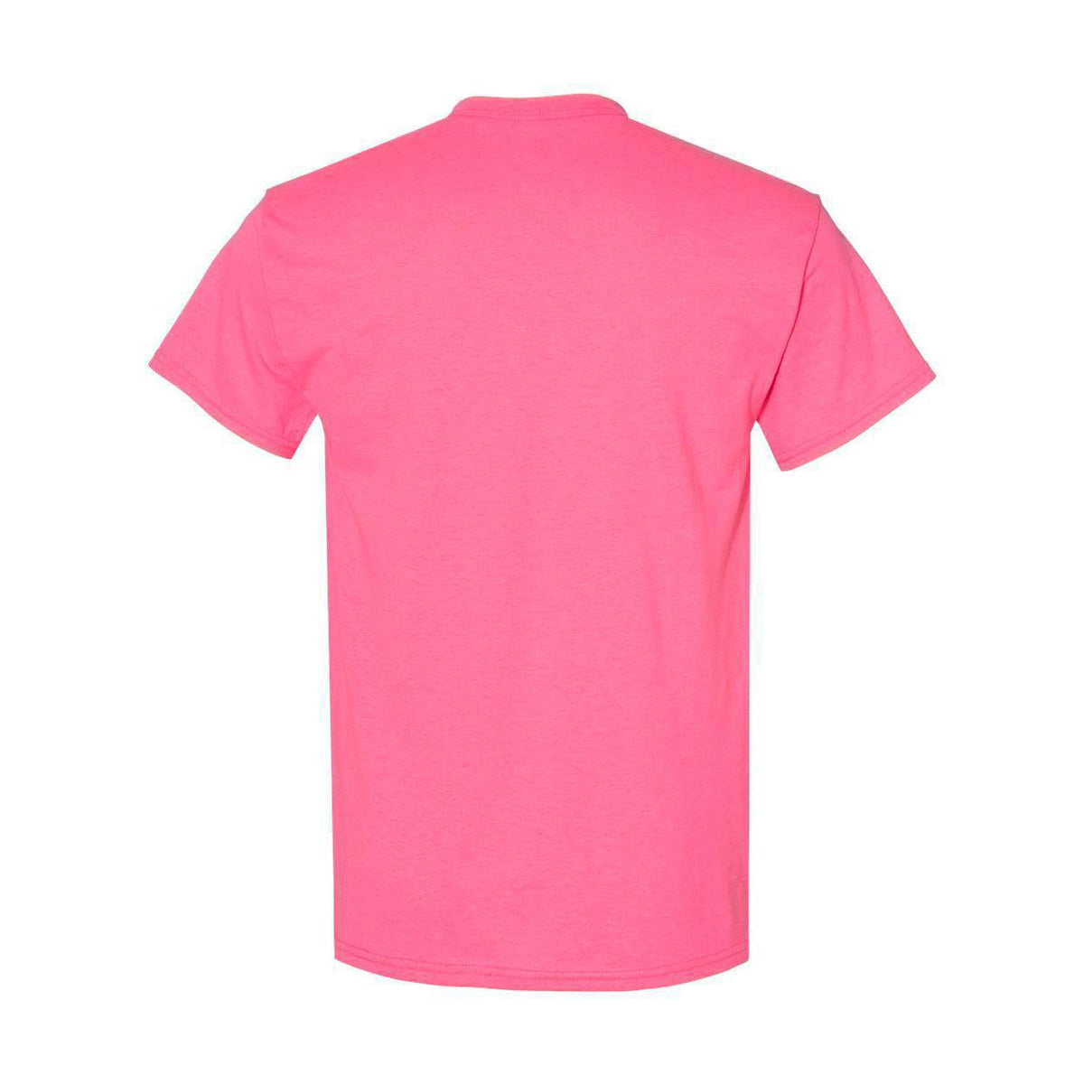 5000 Gildan Heavy Cotton™ T-Shirt Safety Pink – Detail Basics Canada