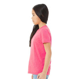 BELLA + CANVAS - Youth Triblend Tee - 3413Y - Charity Pink Triblend