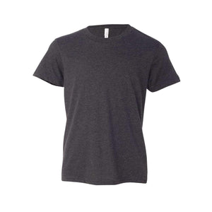 BELLA + CANVAS - Youth CVC Jersey Tee - 3001YCVC - Dark Grey Heather