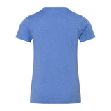 BELLA + CANVAS - Youth CVC Jersey Tee - 3001YCVC - Heather Columbia Blue