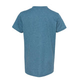 BELLA + CANVAS - Youth CVC Jersey Tee - 3001YCVC - Heather Deep Teal