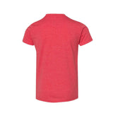 BELLA + CANVAS - Youth CVC Jersey Tee - 3001YCVC - Heather Red