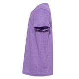 BELLA + CANVAS - Youth CVC Jersey Tee - 3001YCVC - Heather Team Purple