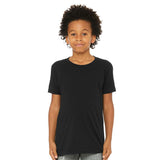 BELLA + CANVAS - Youth CVC Jersey Tee - 3001YCVC - Solid Black Blend