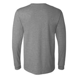 BELLA + CANVAS - Heather CVC Long Sleeve Tee - 3501CVC - Deep Heather