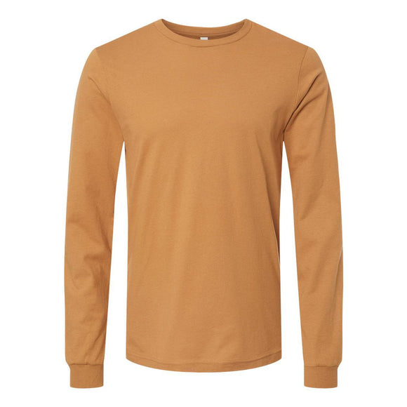 BELLA + CANVAS - Unisex Jersey Long Sleeve Tee - 3501 - Toast