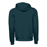 BELLA + CANVAS - Unisex Sponge Fleece Full-Zip Hoodie Sweatshirt - 3739 - Atlantic
