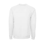 BELLA + CANVAS - Sponge Fleece Raglan Crewneck Sweatshirt - 3901 - White