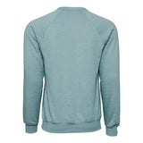 BELLA + CANVAS - Unisex Sponge Fleece Raglan Crewneck Sweatshirt - 3901 - Heather Blue Lagoon