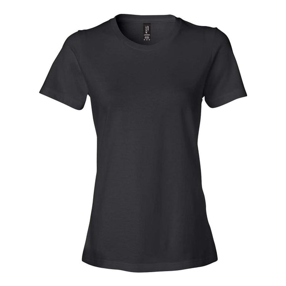 Gildan - Women's Softstyle® Lightweight T-Shirt - 880 - Black