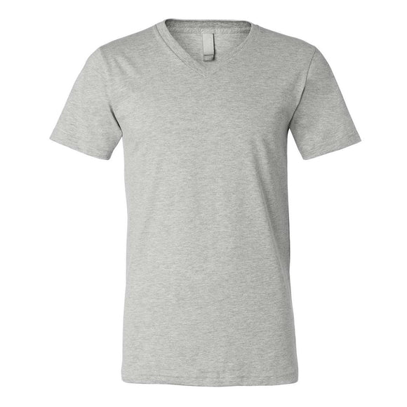 BELLA + CANVAS - Heather CVC V-Neck Tee - 3005CVC - Athletic Heather