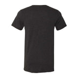 BELLA + CANVAS - Unisex Heather CVC V-Neck Tee - 3005CVC - Black Heather