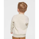 Rabbit Skins - Toddler Fleece Crewneck Sweatshirt - 3317 - Natural Heather