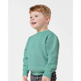 Rabbit Skins - Toddler Fleece Crewneck Sweatshirt - 3317 - Saltwater