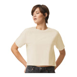 American Apparel - Women's Fine Jersey Boxy Tee - 102 - Creme