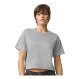 American Apparel - Women's Fine Jersey Boxy Tee - 102 - Heather Grey