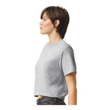 American Apparel - Women's Fine Jersey Boxy Tee - 102 - Heather Grey