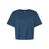 American Apparel - Women's Fine Jersey Boxy Tee - 102 - Sea Blue