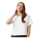 American Apparel - Women's Fine Jersey Boxy Tee - 102 - White