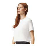 American Apparel - Women's Fine Jersey Boxy Tee - 102 - White