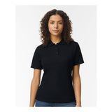 Gildan - Women's Softstyle® Pique Polo - 64800L - Black
