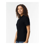 Gildan - Women's Softstyle® Pique Polo - 64800L - Black