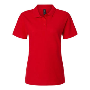 Gildan - Softstyle® Women's Pique Polo - 64800L - Red