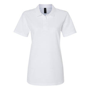 Gildan - Softstyle® Women's Pique Polo - 64800L - White