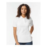 Gildan - Women's Softstyle® Pique Polo - 64800L - White