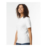 Gildan - Women's Softstyle® Pique Polo - 64800L - White