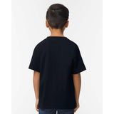 65000B Gildan Softstyle® Youth Midweight T-Shirt Pitch Black