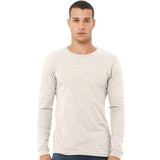 BELLA + CANVAS - Unisex Triblend Long Sleeve Tee - 3513 - Oatmeal Triblend