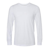 BELLA + CANVAS - Unisex Triblend Long Sleeve Tee - 3513 - Solid White Triblend