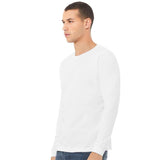 BELLA + CANVAS - Unisex Triblend Long Sleeve Tee - 3513 - Solid White Triblend