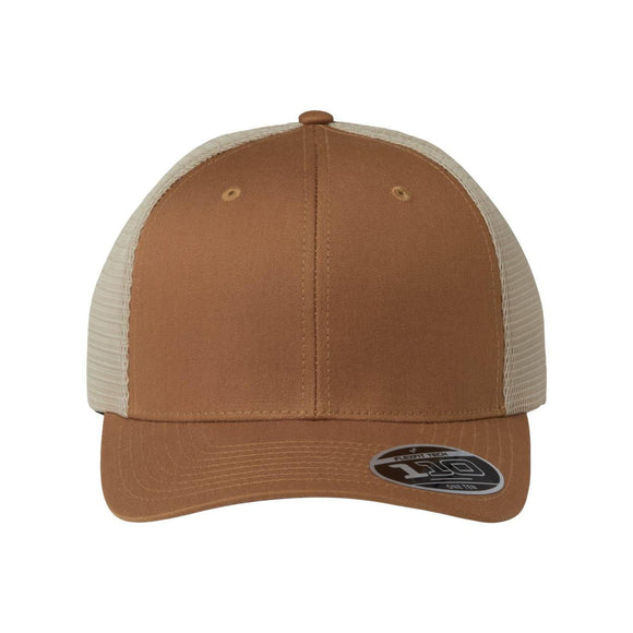 Flexfit - 110® Mesh-Back Cap - 110M - Caramel/ Khaki