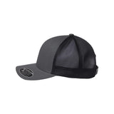 Flexfit - 110® Mesh-Back Cap - 110M - Charcoal/ Black