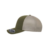 Flexfit - 110® Mesh-Back Cap - 110M - Olive/ Khaki
