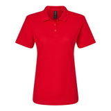 Gildan - Women's Softstyle® Pique Polo - 64800L - Cherry Red