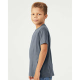 BELLA + CANVAS - Youth Jersey Tee - 3001Y - Steel Blue