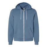 BELLA + CANVAS - Unisex Sponge Fleece Full-Zip Hoodie Sweatshirt - 3739 - Steel Blue