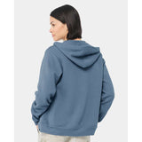 BELLA + CANVAS - Unisex Sponge Fleece Full-Zip Hoodie Sweatshirt - 3739 - Steel Blue