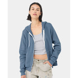BELLA + CANVAS - Unisex Sponge Fleece Full-Zip Hoodie Sweatshirt - 3739 - Steel Blue