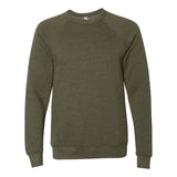 BELLA + CANVAS - Unisex Sponge Fleece Raglan Crewneck Sweatshirt - 3901 - Heather Olive