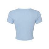 BELLA + CANVAS - Women's Micro Rib Baby Tee - 1010 - Solid Baby Blue Blend