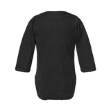 Rabbit Skins - Infant Fine Jersey Long Sleeve Bodysuit - 4421 - Black