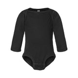Rabbit Skins - Infant Fine Jersey Long Sleeve Bodysuit - 4421 - Black
