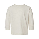 Rabbit Skins - Toddler Fine Jersey Long Sleeve Tee - 3302 - Natural Heather