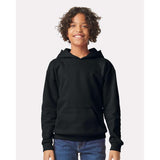 Gildan - Youth Softstyle® Midweight Hooded Sweatshirt - SF500B - Black